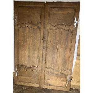 18th Century Oak Cupboard Facade 