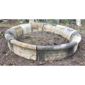 19th Century Stone Pond Coping 