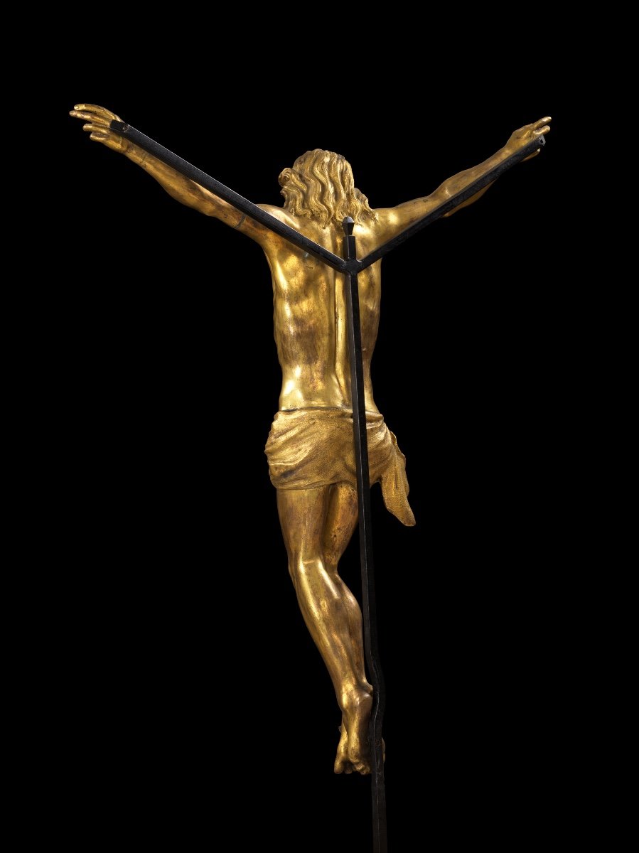 Gilt Bronze Figure Of Cristo Morto Attr. G Della Porta, Italian Renaissance-photo-4