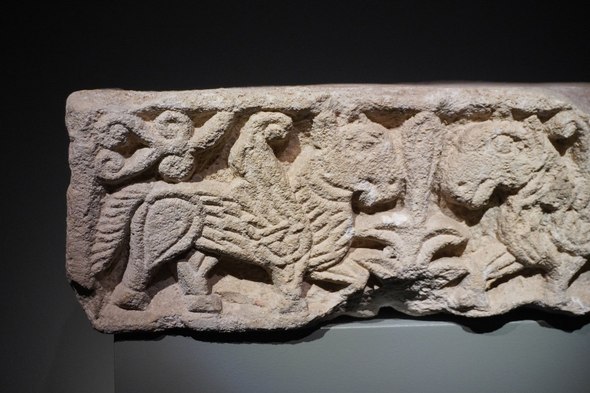 Frieze Fragment With Mythological Figures-photo-3