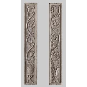 Pair Of Architectural Reliefs