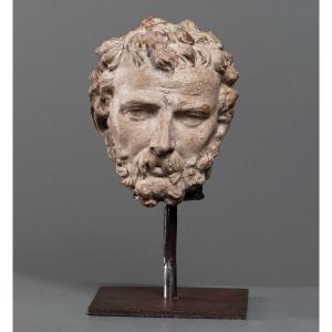 Italian Renaissance Terracotta Head