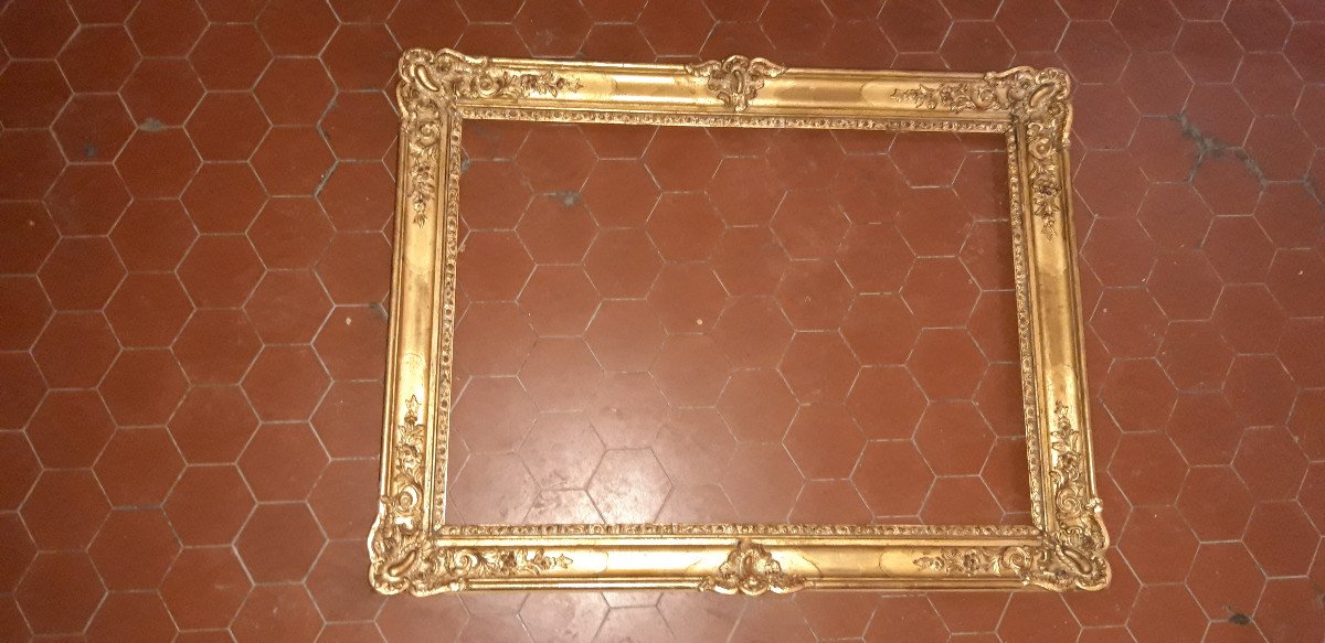 19th Century Frame, In Golden Wood.