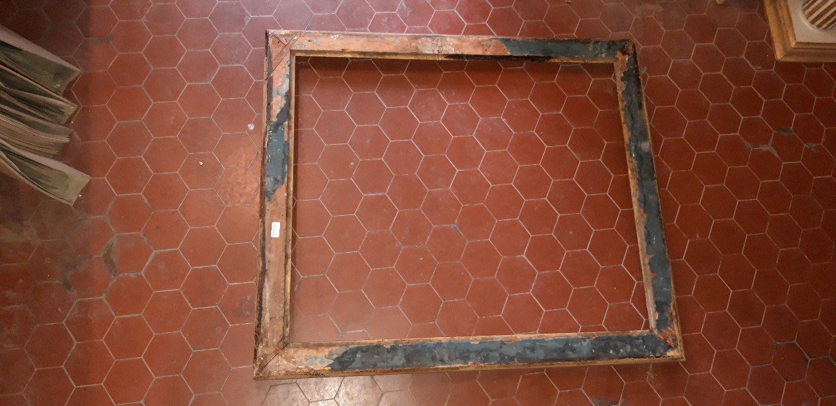 19th Century Frame, In Golden Wood.-photo-4