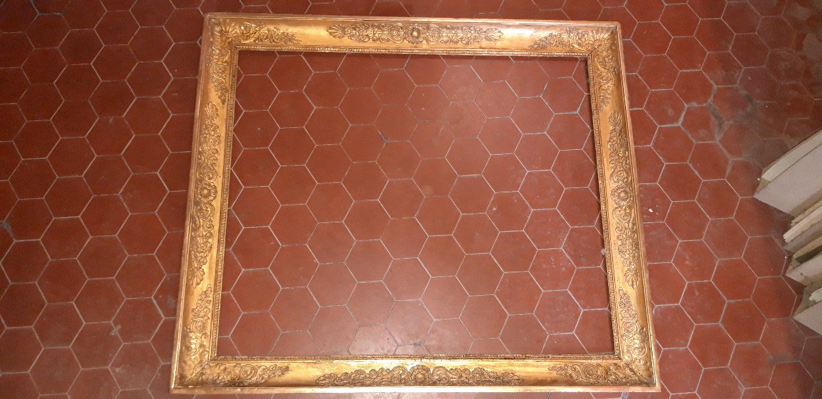 19th Century Frame, In Golden Wood.