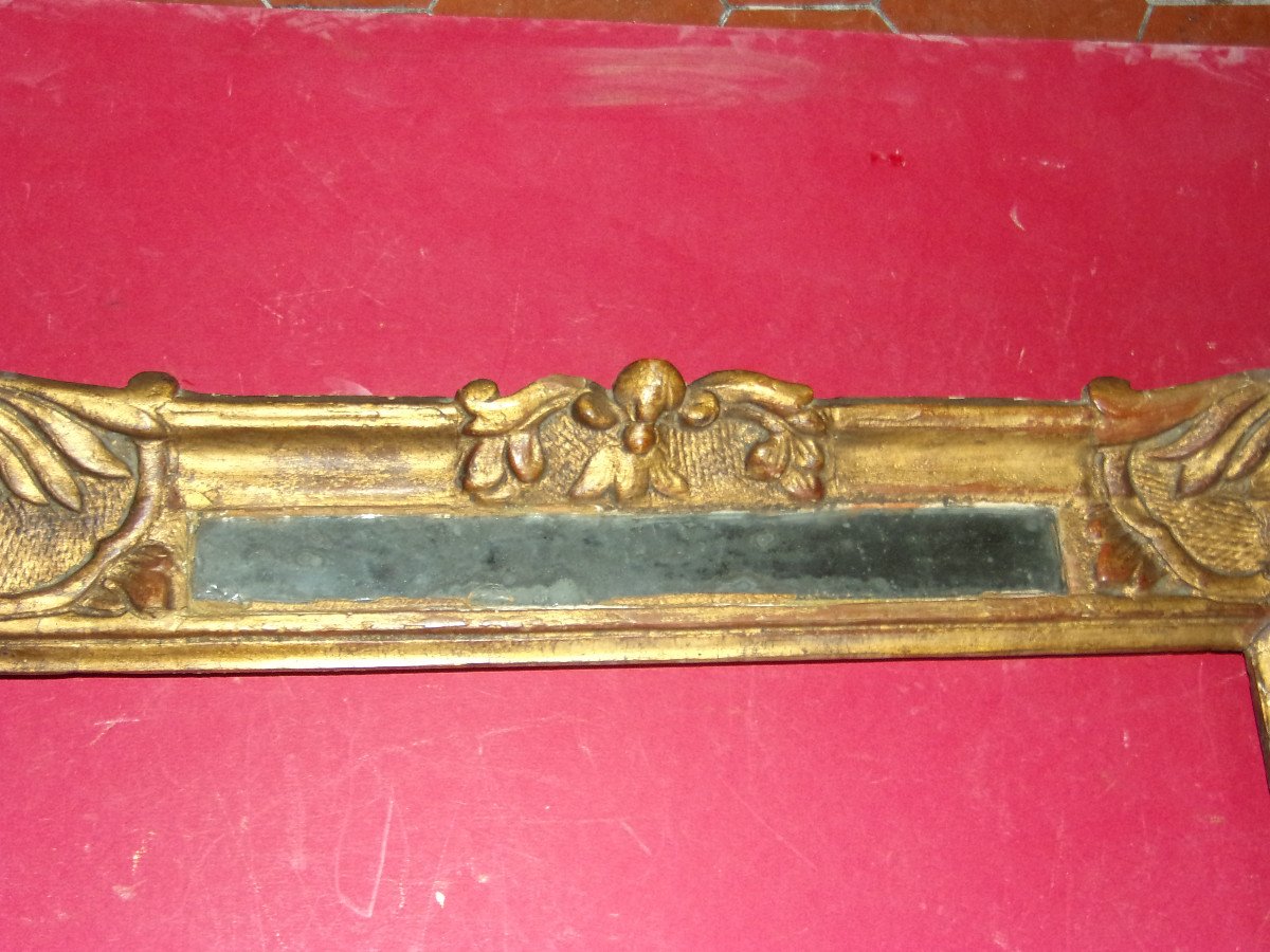 Late 17th Century Frame, Louis XIV, In Golden Wood.-photo-1