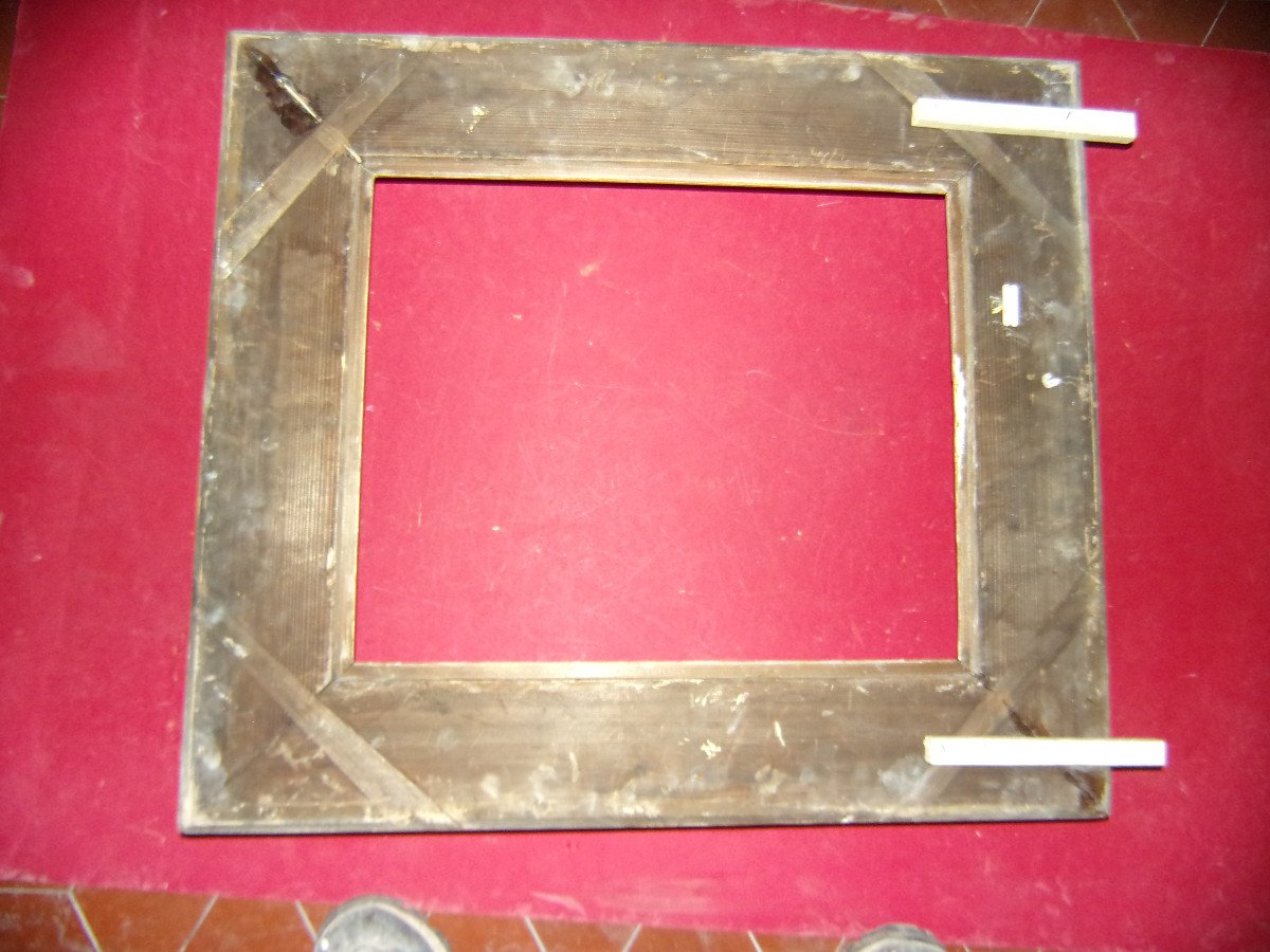 19th Century Frame, In Golden Wood.-photo-5