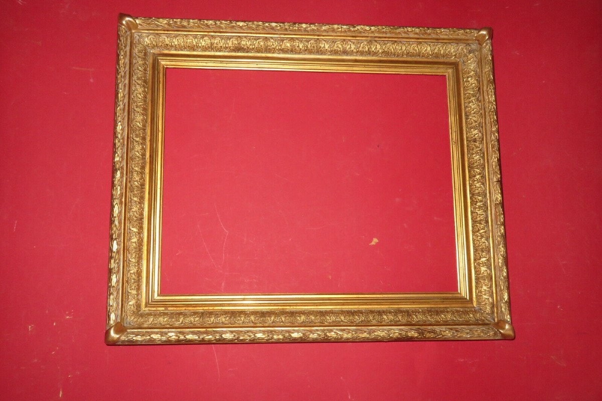 19th Century Frame, In Golden Wood.