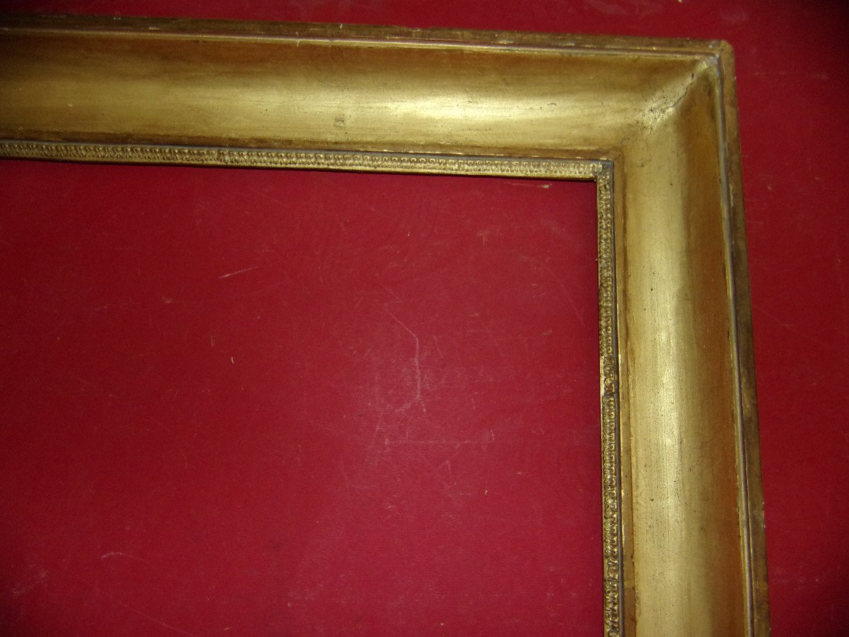 19th Century Frame, In Golden Wood.-photo-3