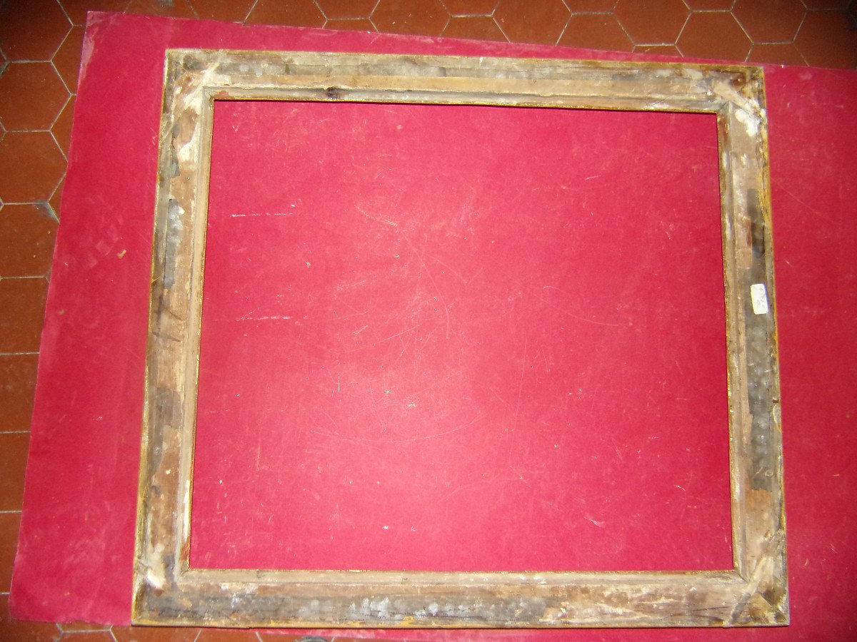 19th Century Frame, In Golden Wood.-photo-3