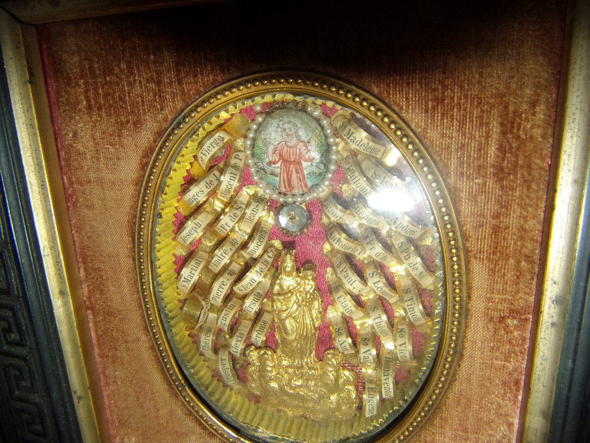 19th Century Reliquaries Frame.-photo-1