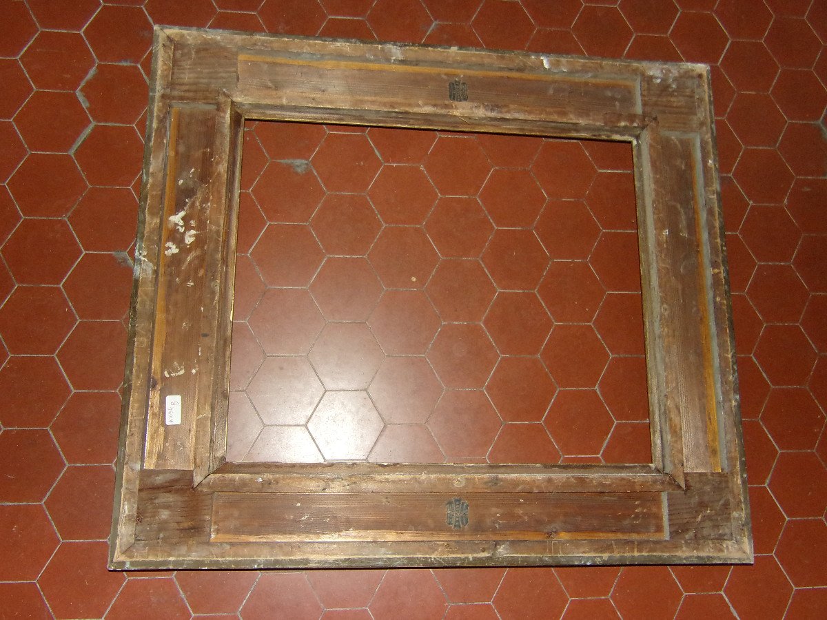 19th Century Frame, In Golden Wood.-photo-5