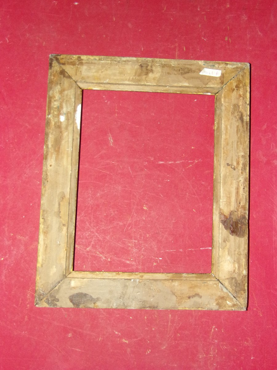 19th Century Frame, In Golden Wood.-photo-3