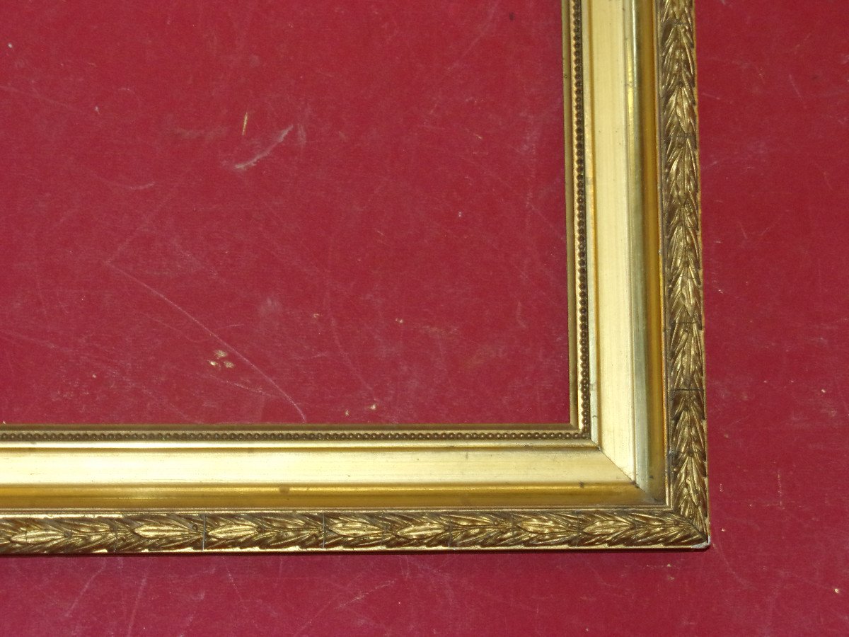 19th Century Frame, In Golden Wood.-photo-3