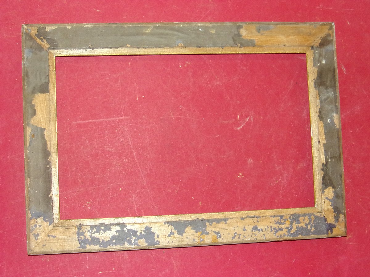 19th Century Frame, In Golden Wood.-photo-3