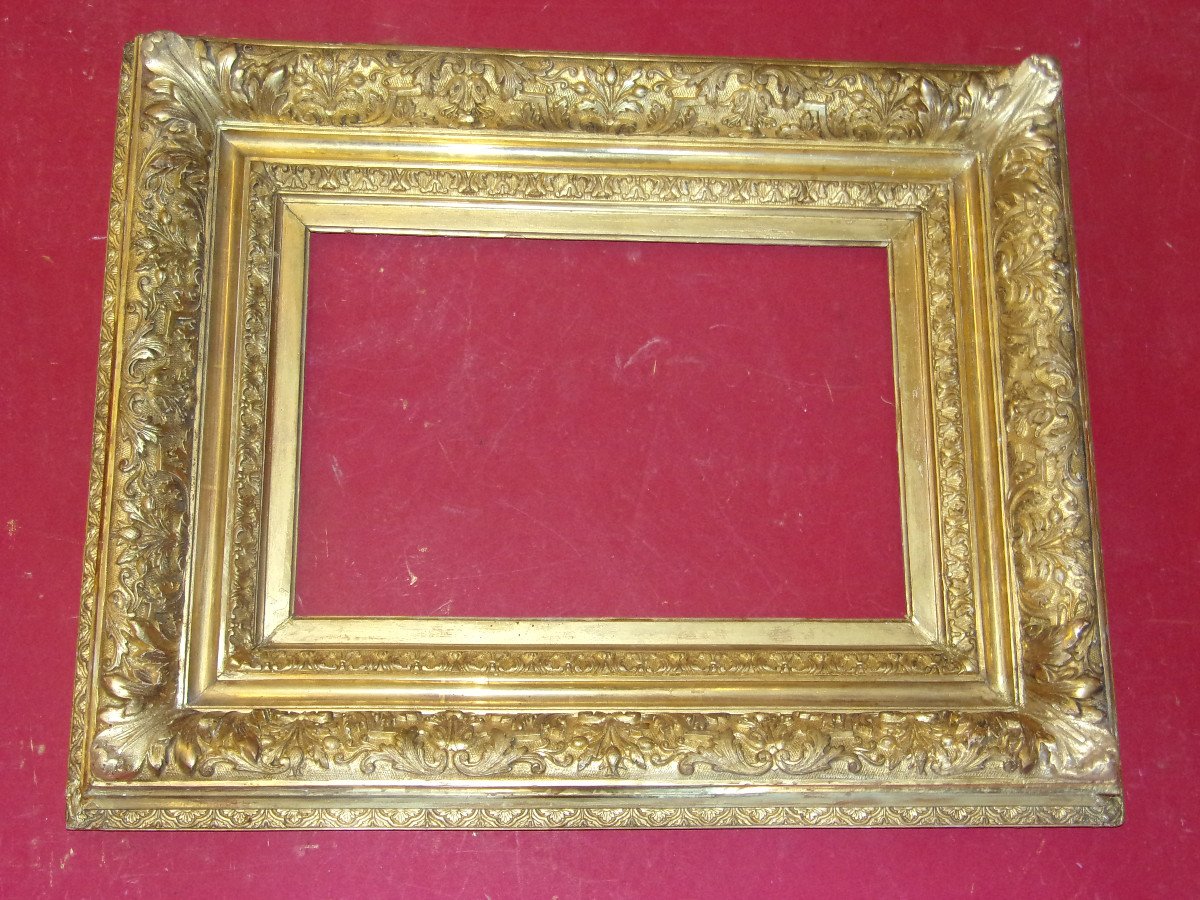 19th Century Frame, In Golden Wood.