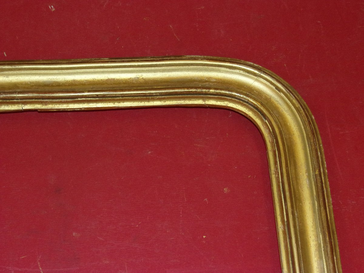 19th Century Frame, In Golden Wood.-photo-3