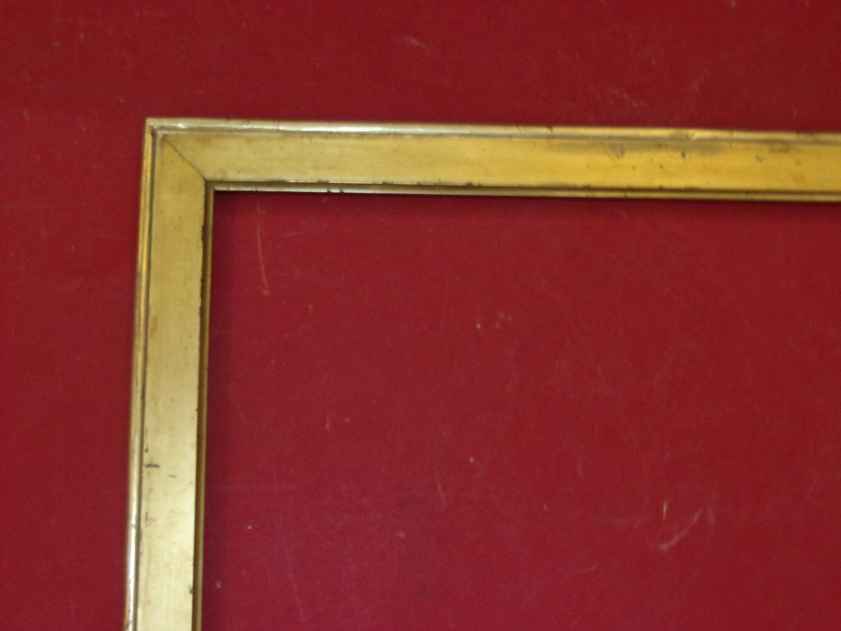 19th Century Frame, In Golden Wood.-photo-2