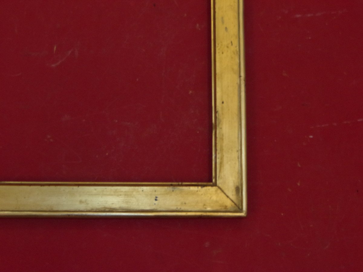 19th Century Frame, In Golden Wood.-photo-3