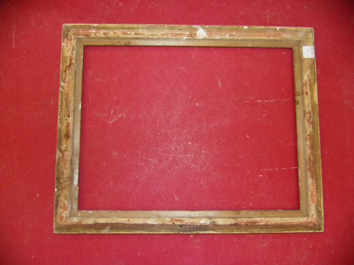 19th Century Frame, In Golden Wood.-photo-3