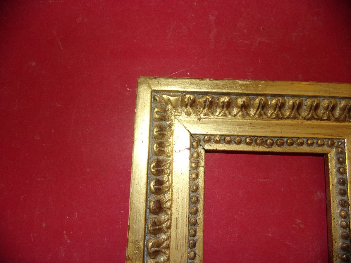 19th Century Frame, In Golden Wood.-photo-2