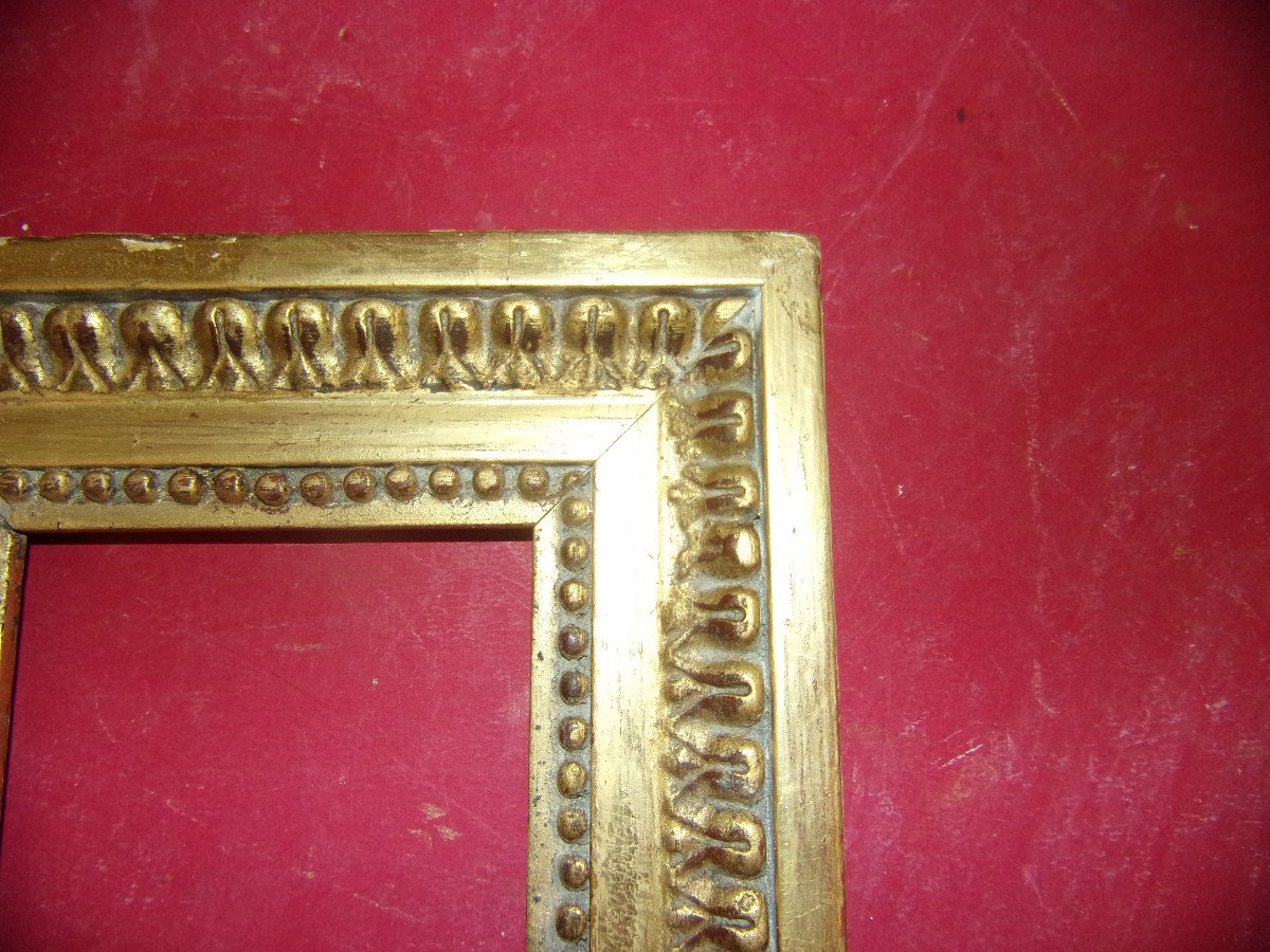 19th Century Frame, In Golden Wood.-photo-3