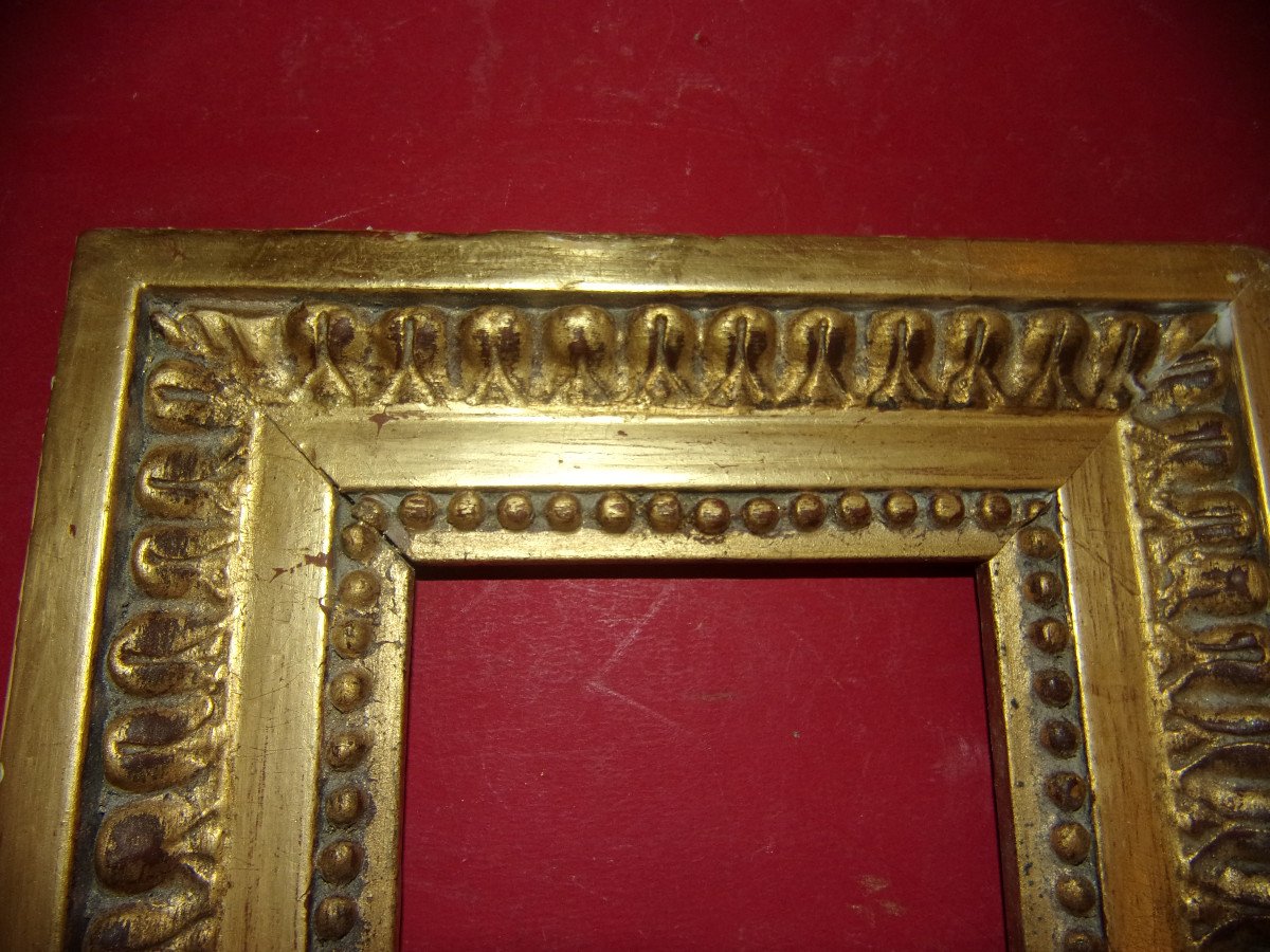 19th Century Frame, In Golden Wood.-photo-2