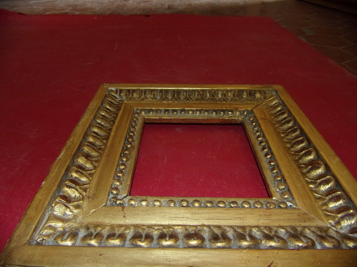 19th Century Frame, In Golden Wood.-photo-3