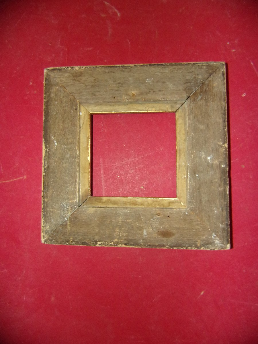 19th Century Frame, In Golden Wood.-photo-4