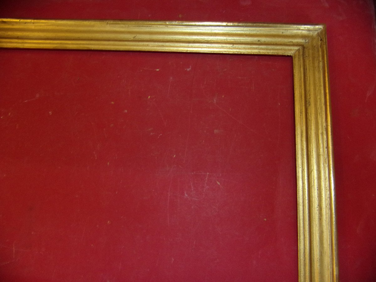 19th Century Frame, In Golden Wood.-photo-3