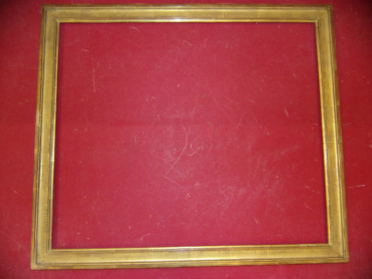 Frame From The End Of The 19th Century, In Golden Wood.