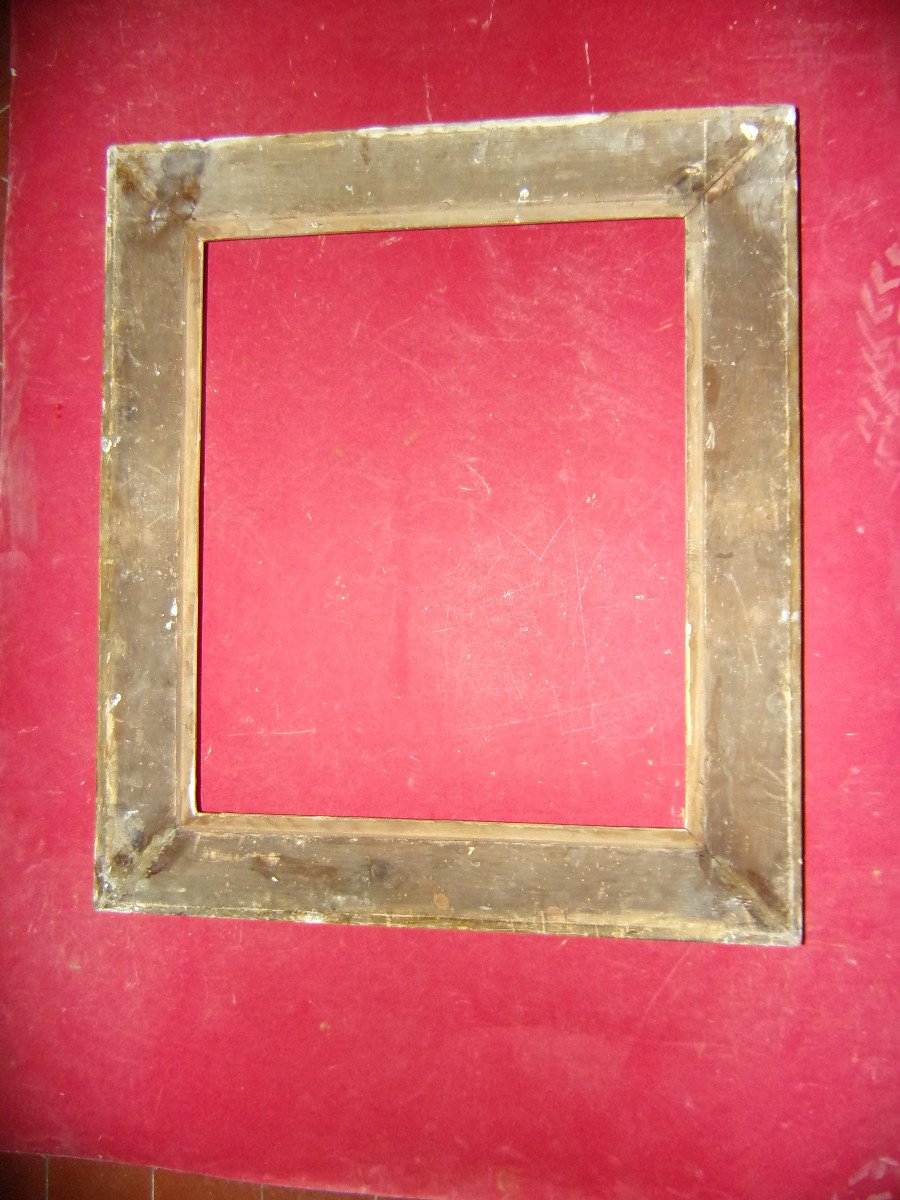 19th Century Frame, In Golden Wood.-photo-3