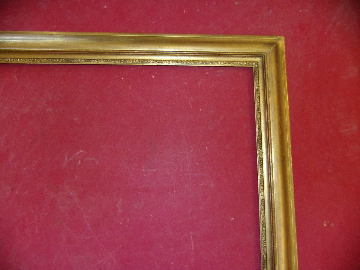 19th Century Frame, In Gilded Wood.-photo-3