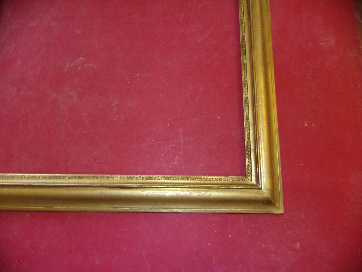 19th Century Frame, In Gilded Wood.-photo-4