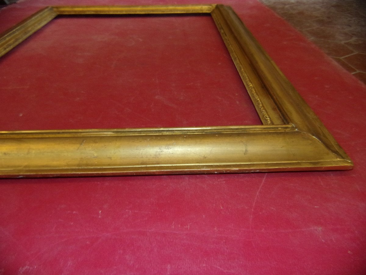 19th Century Frame, In Gilded Wood.-photo-2