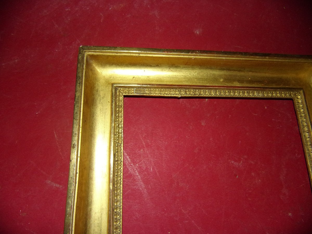 19th Century Frame, In Gilded Wood.-photo-2