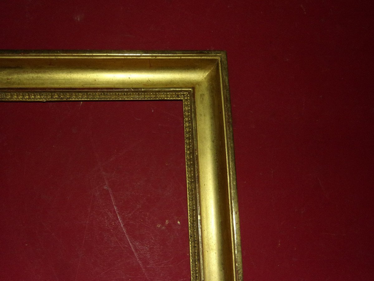 19th Century Frame, In Gilded Wood.-photo-3