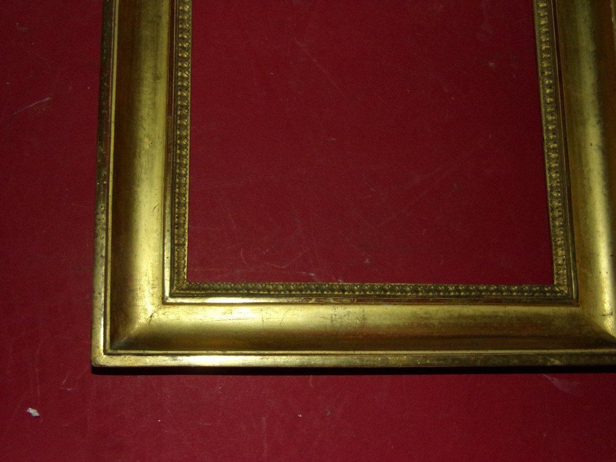 19th Century Frame, In Gilded Wood.-photo-1