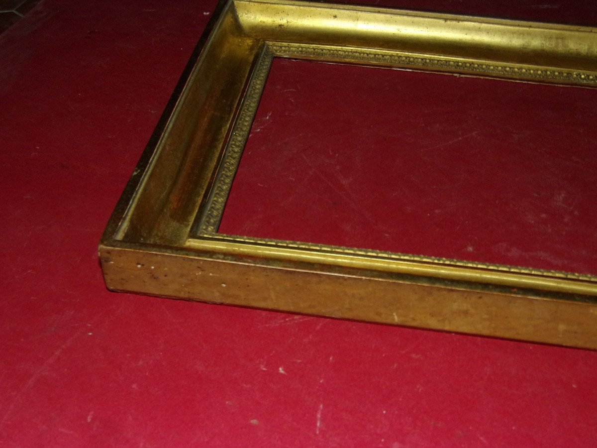 19th Century Frame, In Gilded Wood.-photo-2