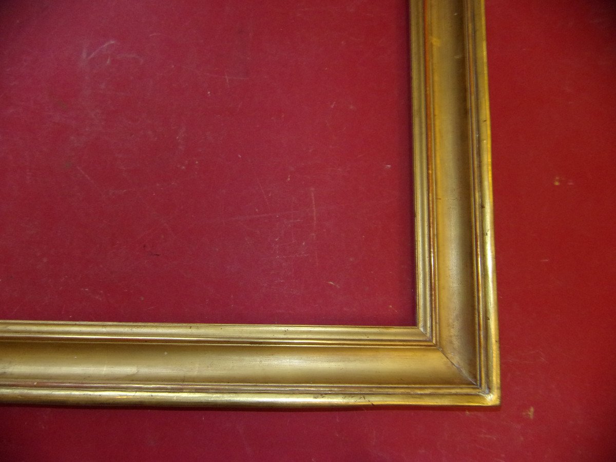 19th Century Frame, In Gilded Wood.-photo-4