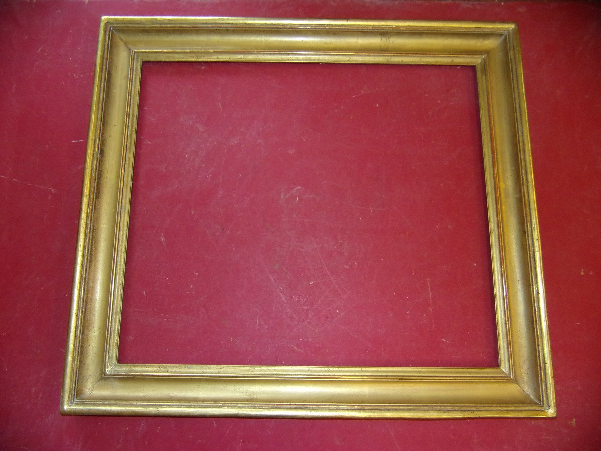 19th Century Frame, In Gilded Wood.