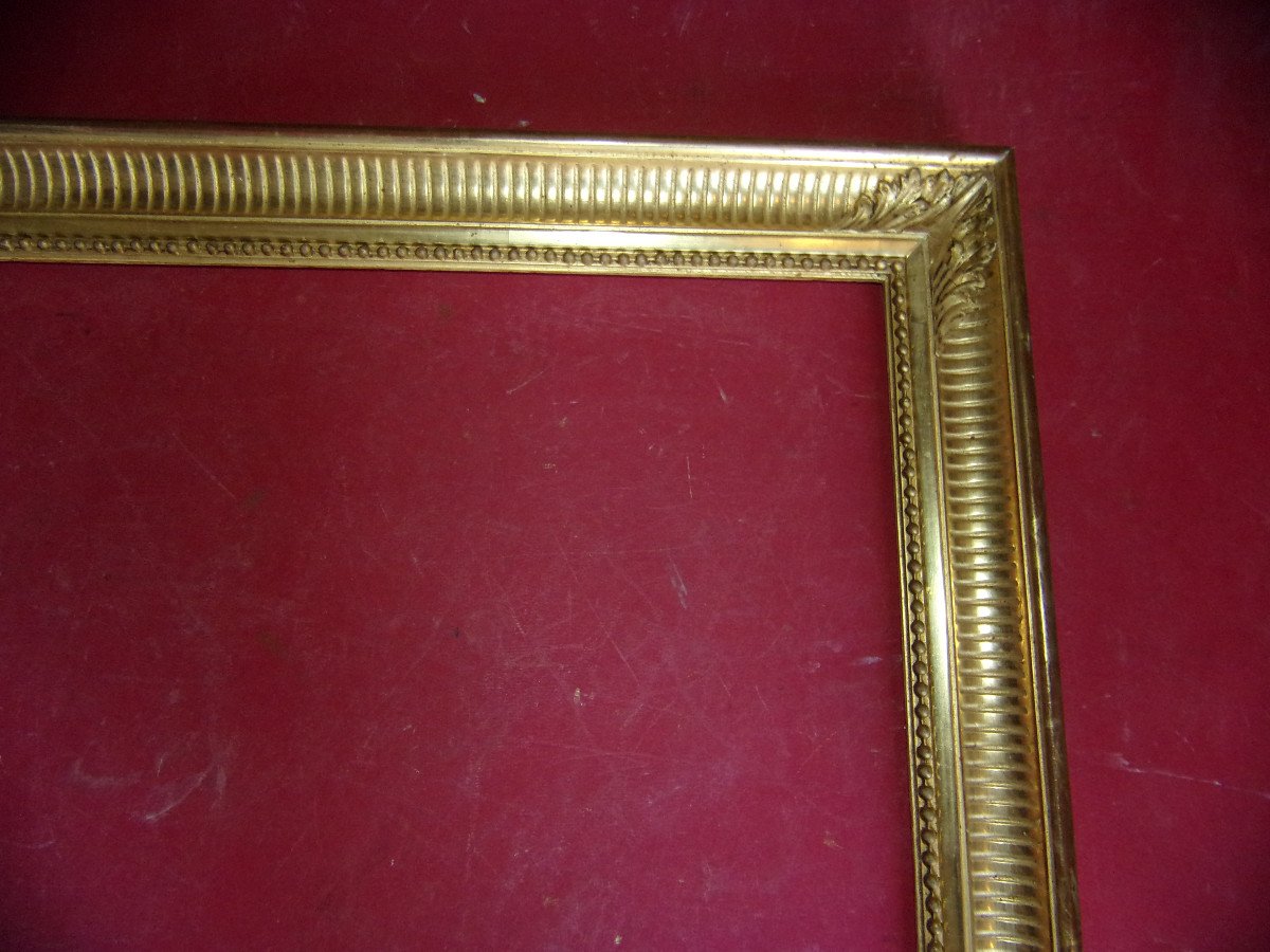 19th Century Frame, In Gilded Wood.-photo-3