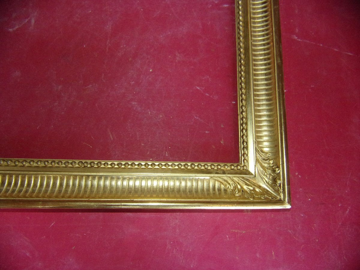 19th Century Frame, In Gilded Wood.-photo-4