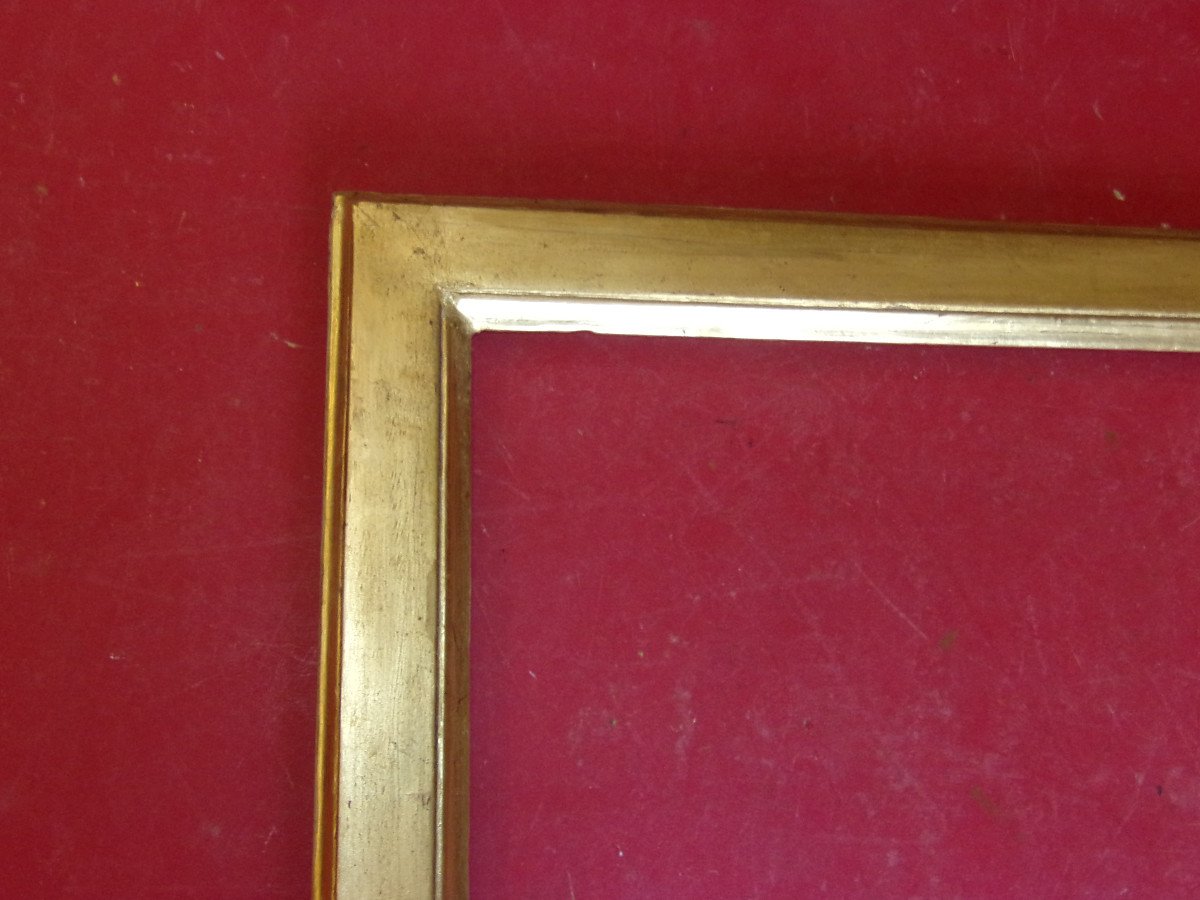 19th Century Frame, In Gilded Wood.-photo-2