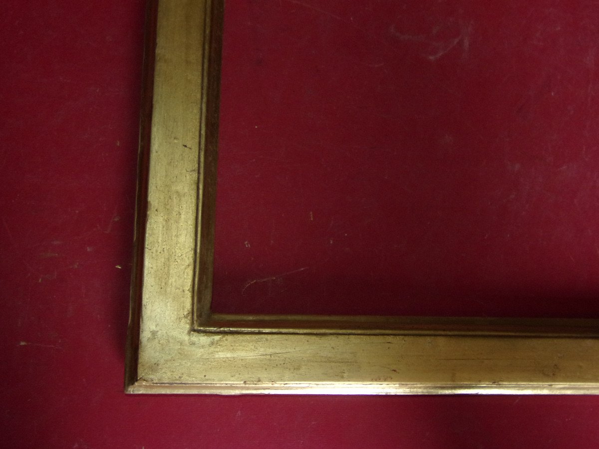 19th Century Frame, In Gilded Wood.-photo-1