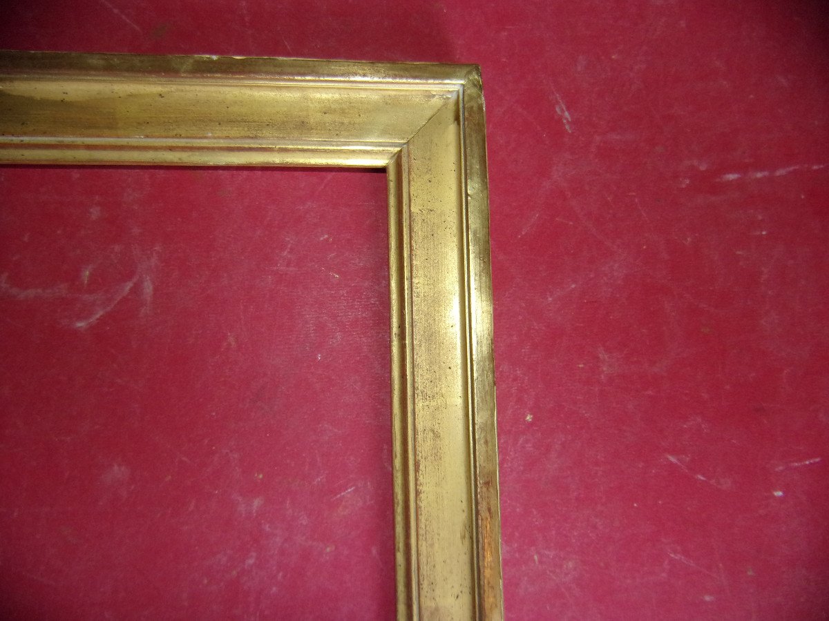 19th Century Frame, In Gilded Wood.-photo-3