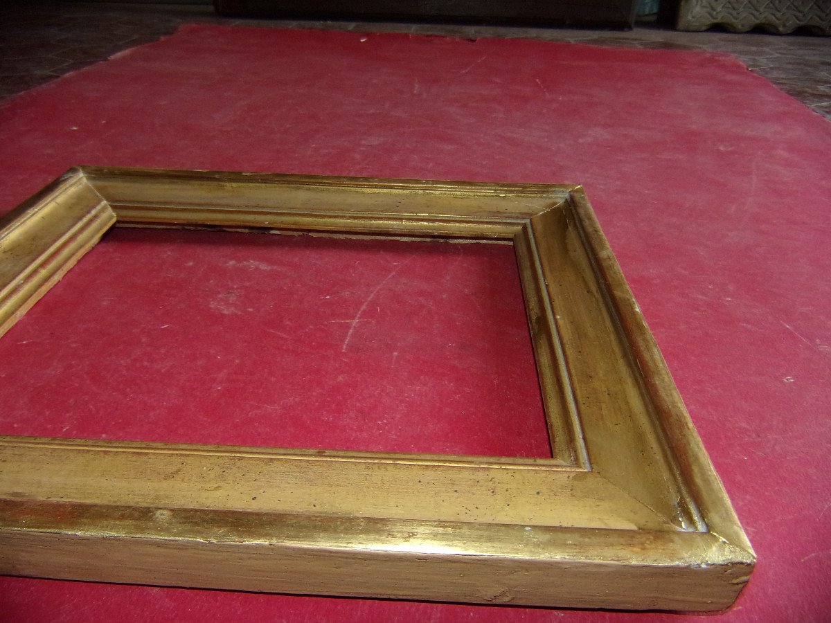 19th Century Frame, In Gilded Wood.-photo-2