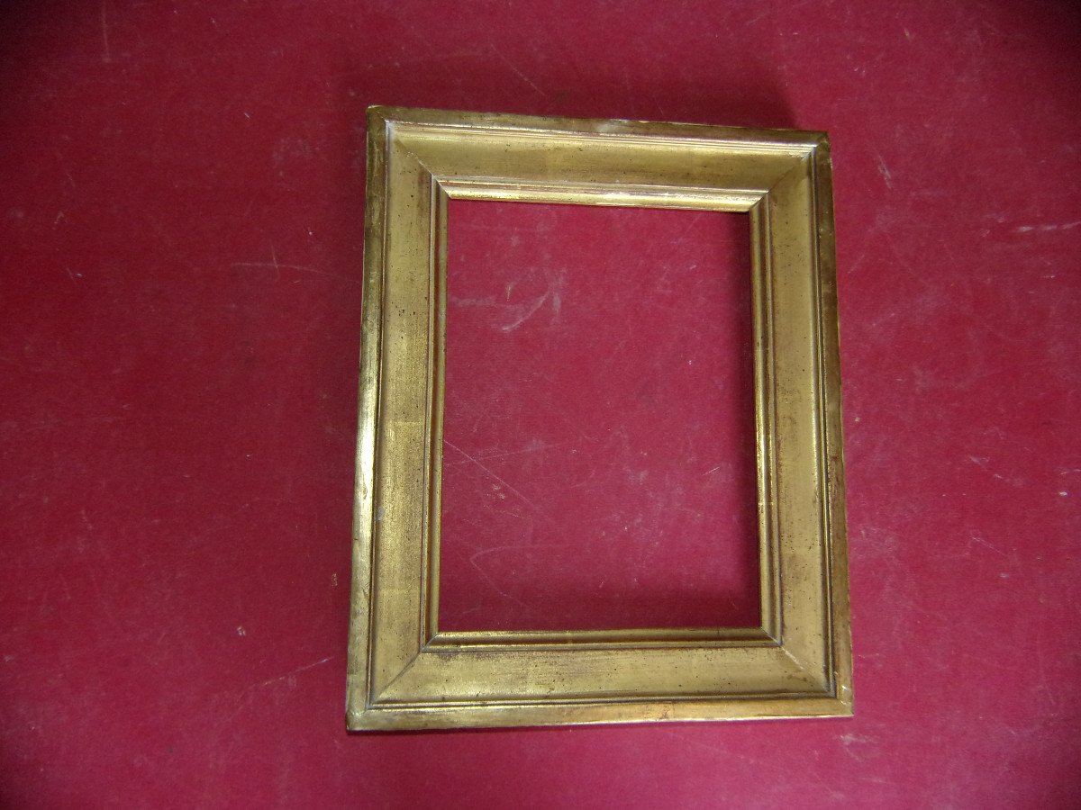 19th Century Frame, In Gilded Wood.