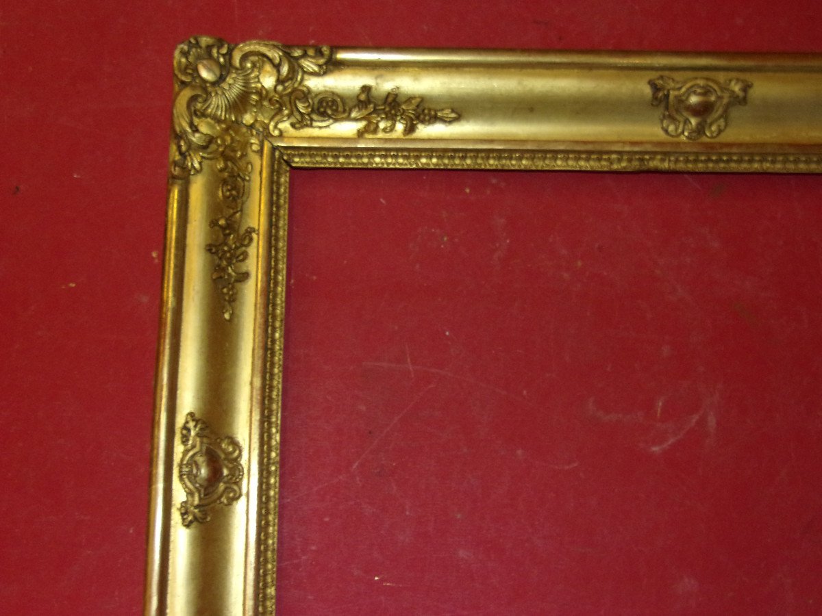 19th Century Frame, In Gilded Wood.-photo-2