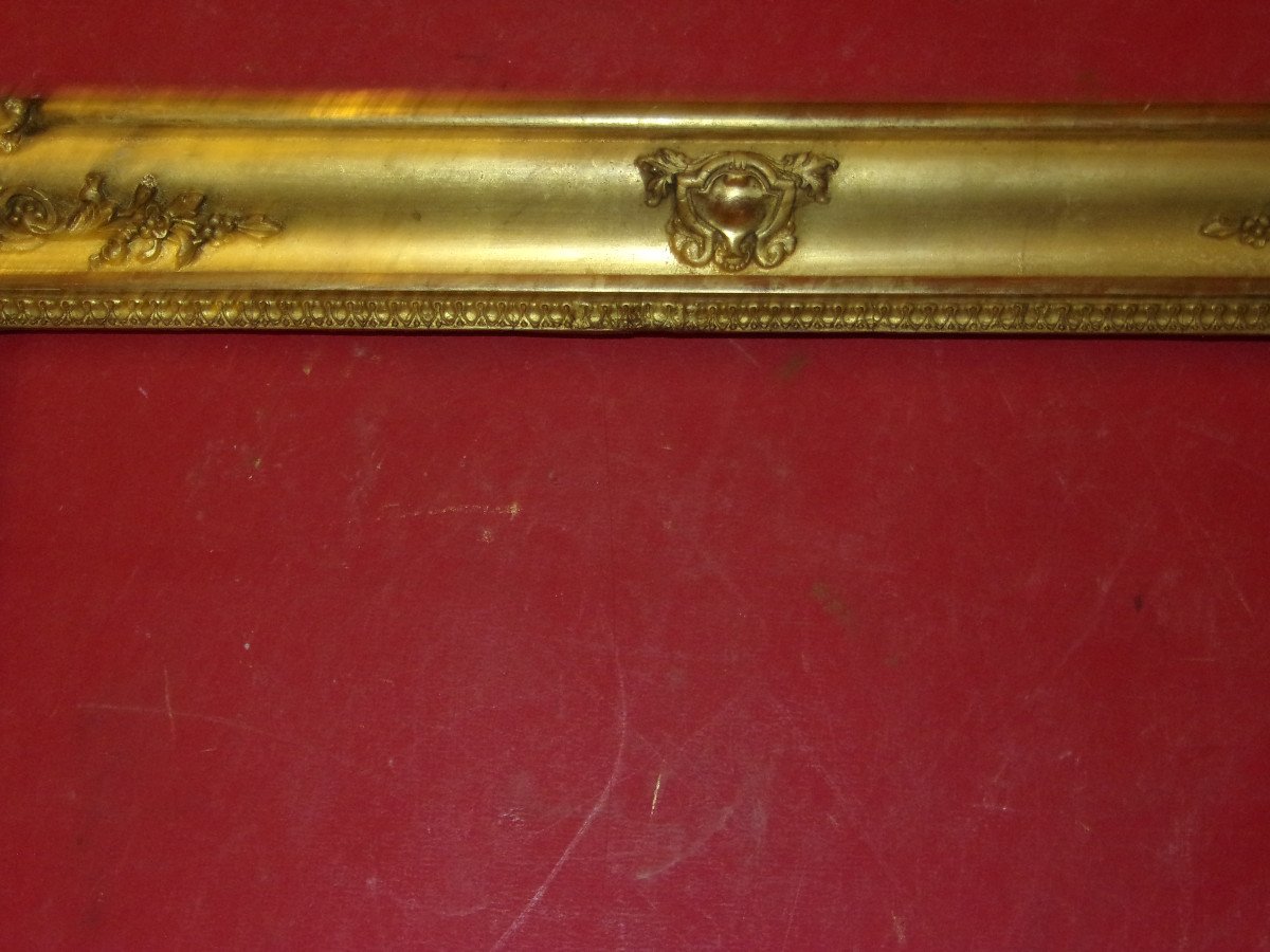 19th Century Frame, In Gilded Wood.-photo-2